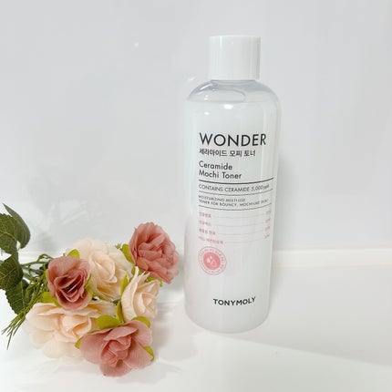 Wonder Ceramide Mochi TonerïŒãããŒã¢ãªãŒã¯ã³ããŒCã¢ããããŒïŒ/TONYMOLY/åç²§æ°Žã䜿ã£ãã¯ãã³ãïŒ3æç®ïŒ