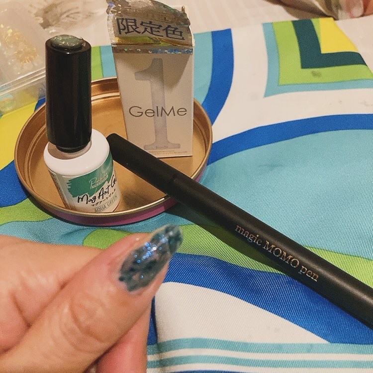 ジェルネイル GML09 ブランシュ/ジェルミーワン/ジェルネイルを使ったクチコミ（2枚目）