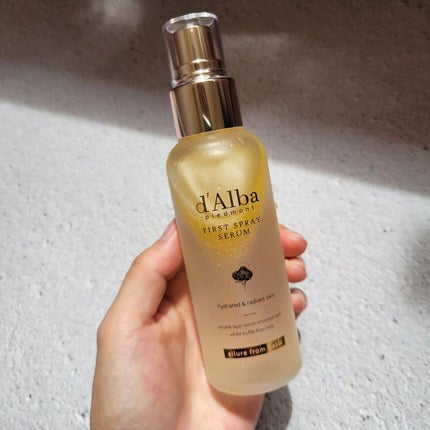 ダルバ ホワイトトリュフファーストスプレーセラム/ダルバ/ミスト状化粧水を使ったクチコミ(2枚目)