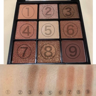 UR GLAM　BLOOMING EYE COLOR PALETTE/U R GLAM/パウダーアイシャドウを使ったクチコミ（2枚目）