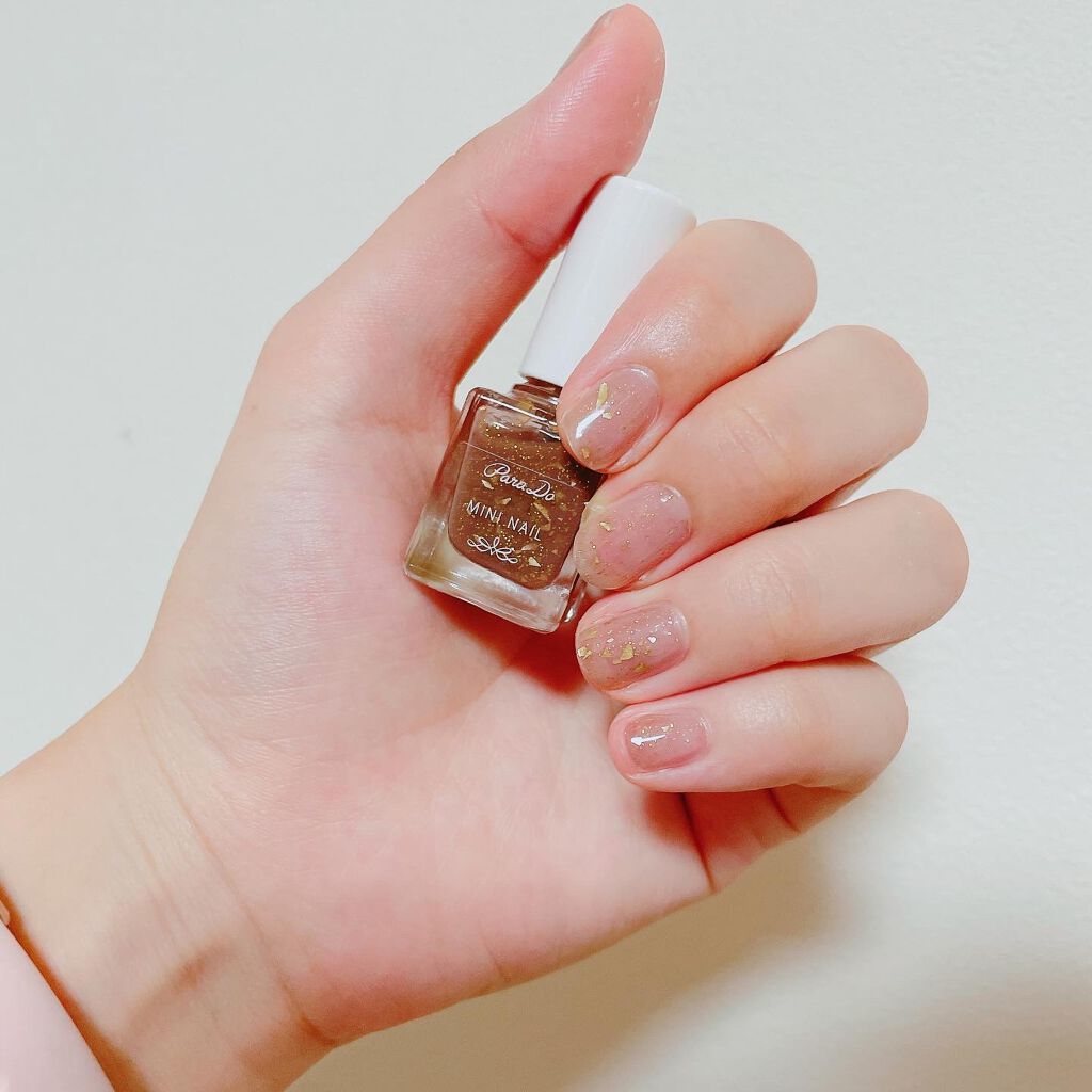 #ミニネイル,#ネイル,#セルフネイル,#オフィスネイル,#お出かけネイル,#ブラウンネイル,#ラメネイル,#夏ネイルのネイルデザイン