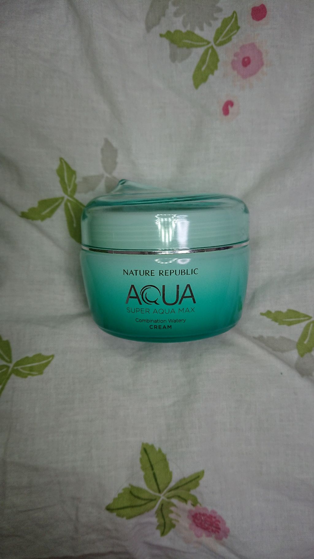 スーパーアクアマックス水分クリーム/ネイチャーリパブリック/フェイスクリームを使ったクチコミ(2枚目)