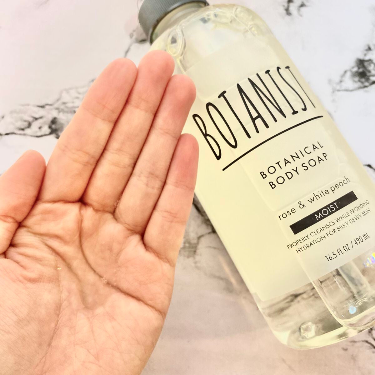 ボタニカルボディーソープ(モイスト)/BOTANIST/ボディソープを使ったクチコミ(2枚目)