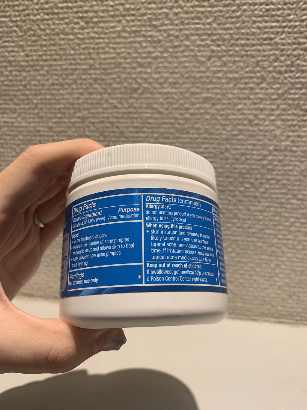 ニキビコントロールパッド ESSENTIAL/STRIDEX/トナーパッドを使ったクチコミ（2枚目）