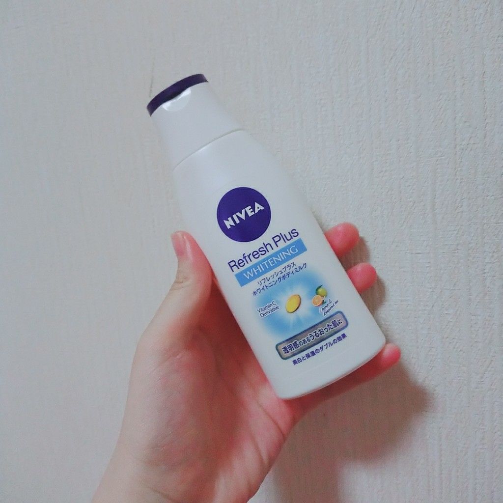  リフレッシュプラス ホワイトニング ボディミルク/ニベア/ボディミルクを使ったクチコミ（2枚目）
