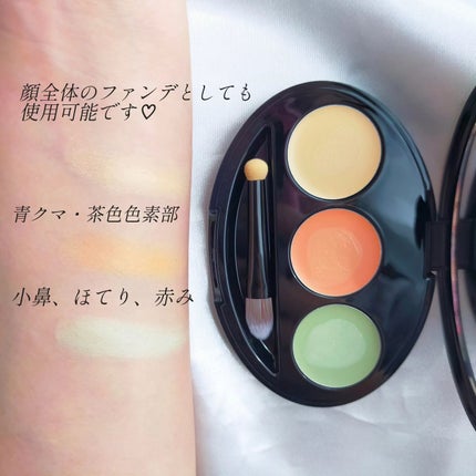 マスクフィット コンシーラーパレット/TIRTIR(ティルティル)/パレットコンシーラーを使ったクチコミ(4枚目)