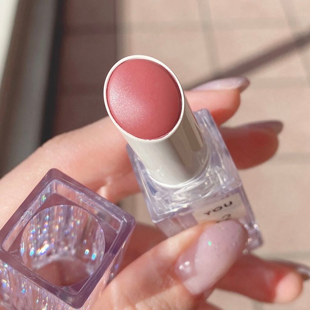 38℃/99℉ LIPSTICK <YOU>/UZU BY FLOWFUSHI/口紅を使ったクチコミ(1枚目)