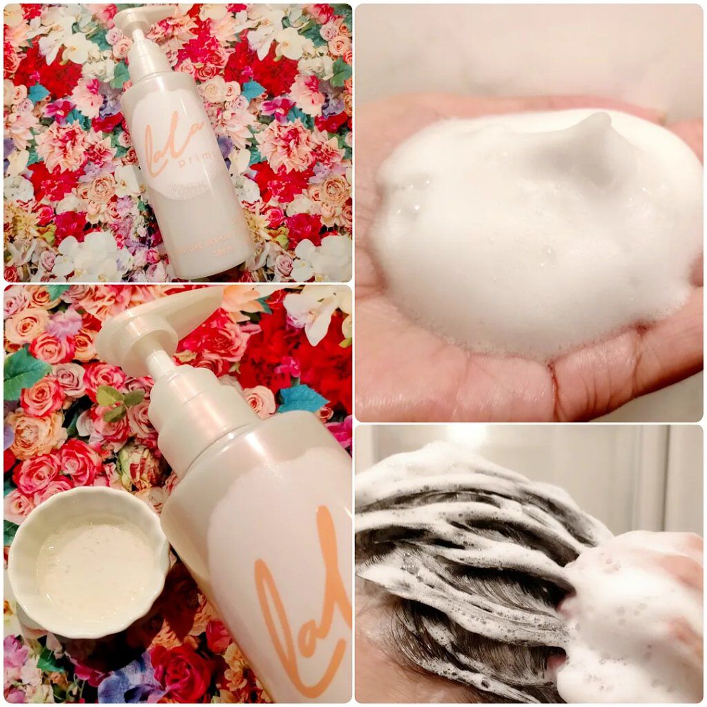 ララプリモ モイスチャーリペア シャンプー／トリートメント/ララプリモ /市販シャンプーを使ったクチコミ（2枚目）