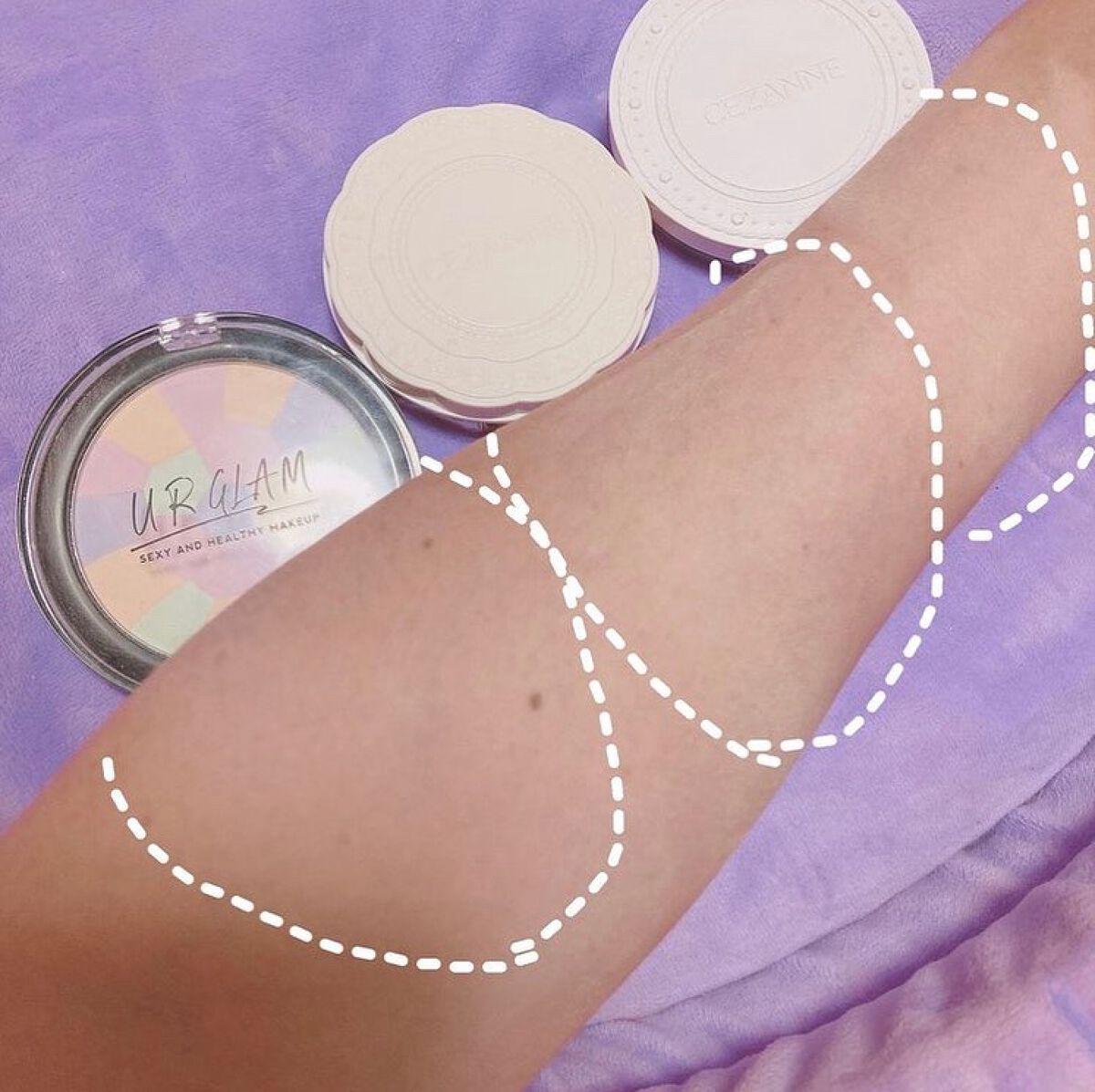 UVクリアフェイスパウダー/CEZANNE/プレストパウダーを使ったクチコミ(4枚目)