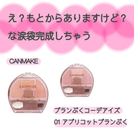 プランぷくコーデアイズ/キャンメイク/パウダーアイシャドウを使ったクチコミ(1枚目)