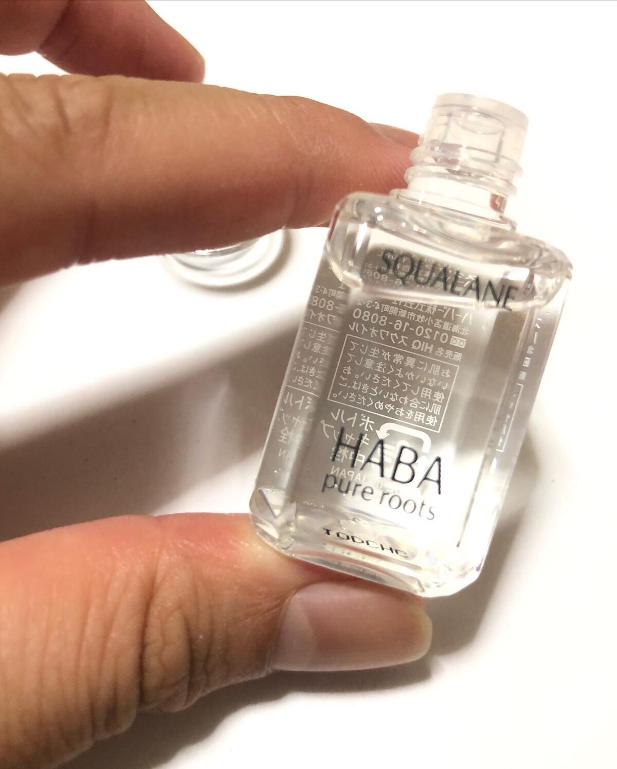高品位「スクワラン」/HABA/フェイスオイルを使ったクチコミ（3枚目）