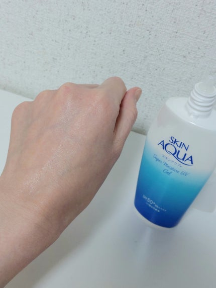スキンアクア スーパーモイスチャージェル/スキンアクア/日焼け止めジェルを使ったクチコミ(6枚目)