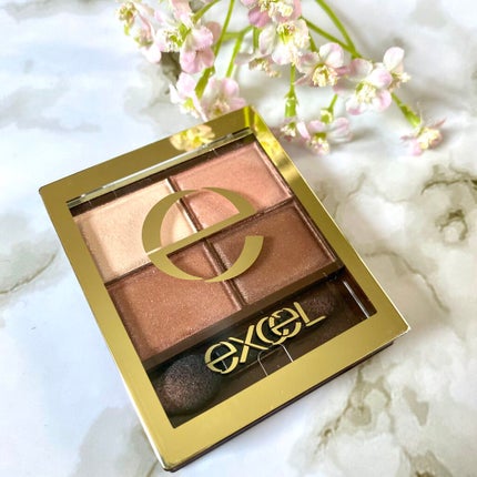 スキニーリッチシャドウ/excel/アイシャドウパレットを使ったクチコミ(2枚目)