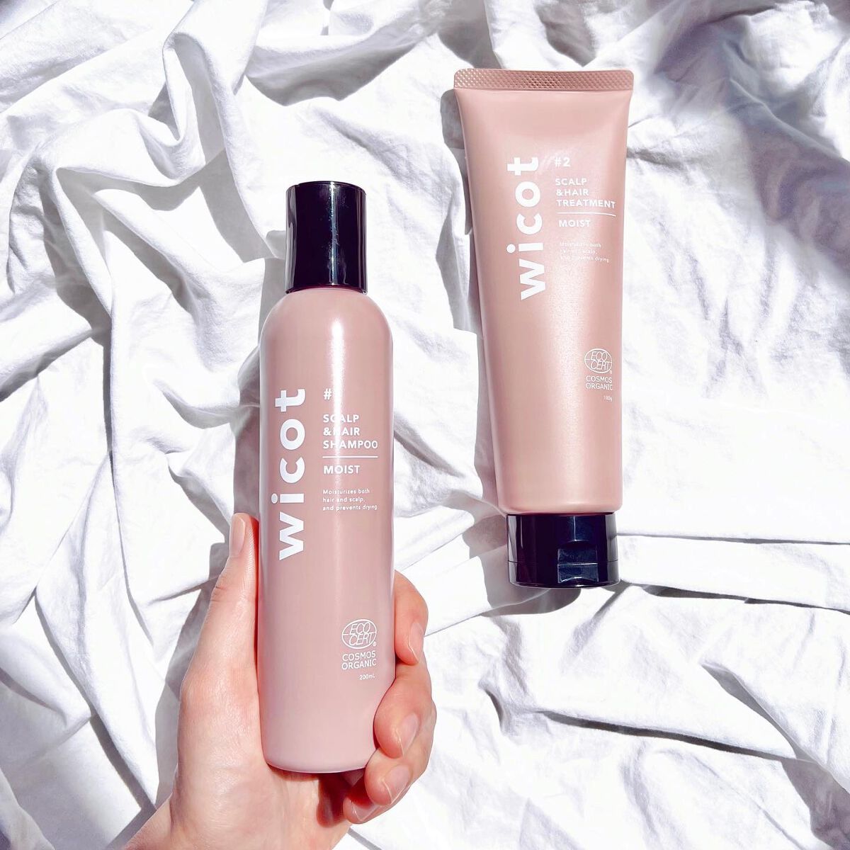 スカルプ＆ヘア シャンプー/トリートメント モイスト/wicot/市販シャンプーを使ったクチコミ（1枚目）