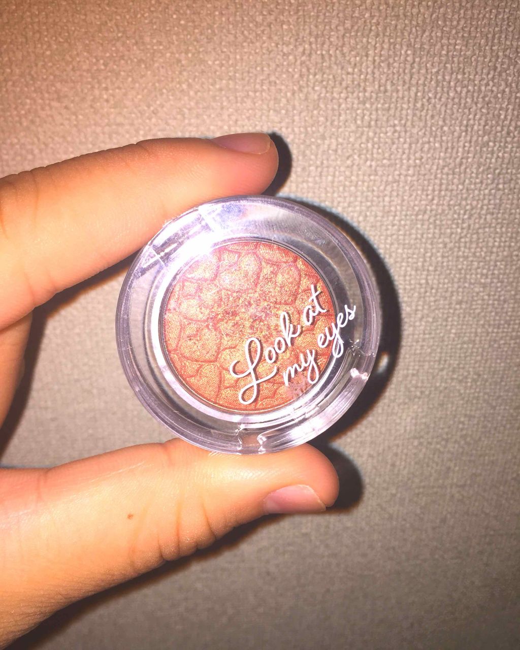 ルックアット マイアイ カフェ/ETUDE/単色アイシャドウを使ったクチコミ（1枚目）