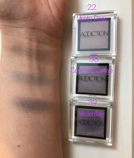アディクション ザ アイシャドウ 39 Yesterday (P) /ADDICTION/単色アイシャドウを使ったクチコミ(2枚目)