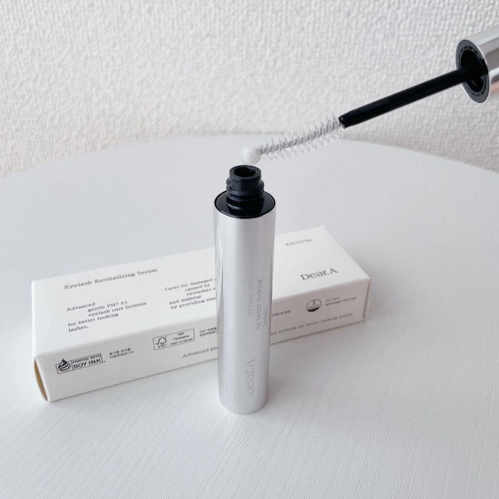 アイラッシュリバイタライジングセラム /Dear.A/まつげ美容液を使ったクチコミ(1枚目)