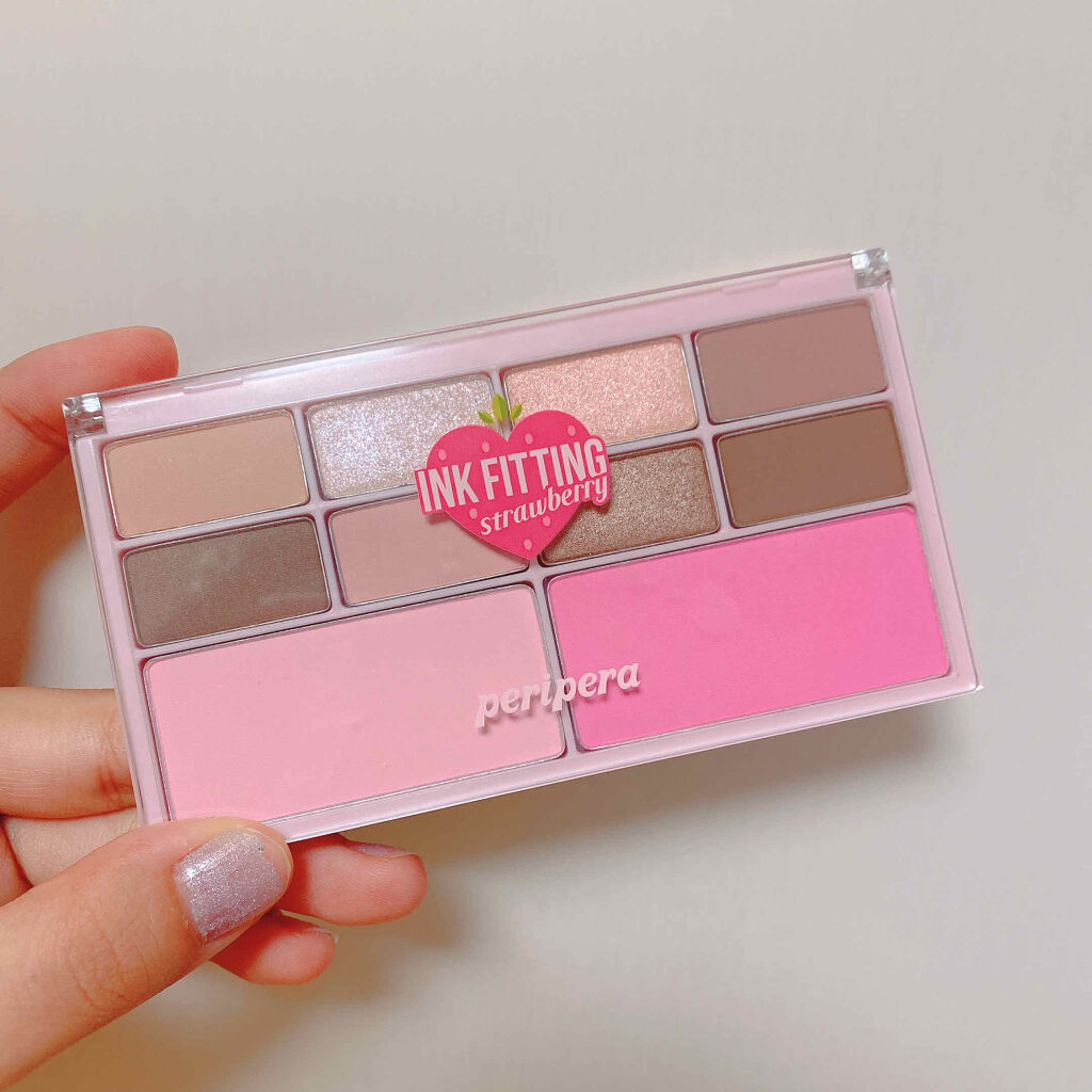 インク フィッティング カラー パレット/PERIPERA/アイシャドウパレットを使ったクチコミ（1枚目）