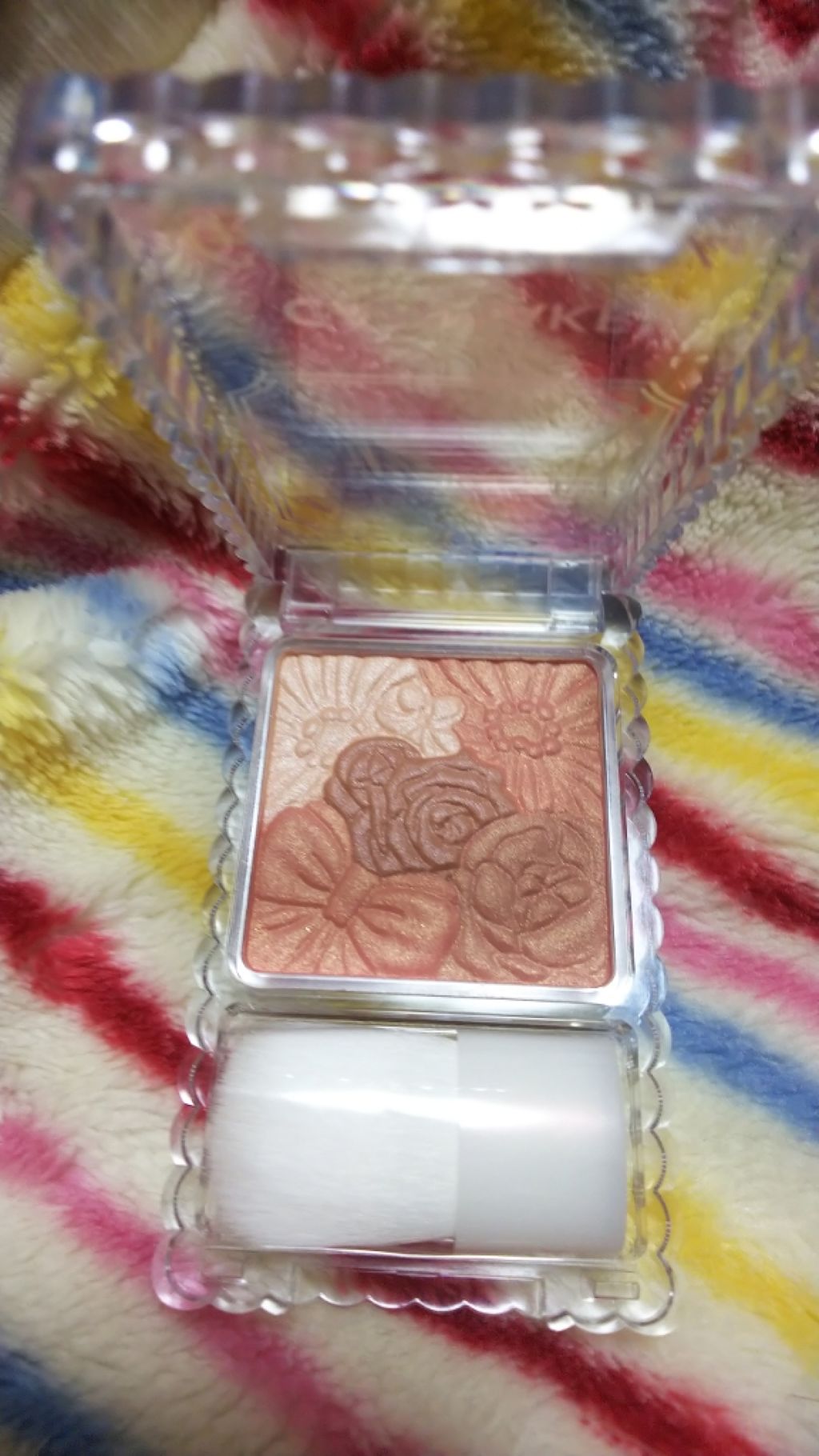 グロウフルールチークス/キャンメイク/パウダーチークを使ったクチコミ(2枚目)