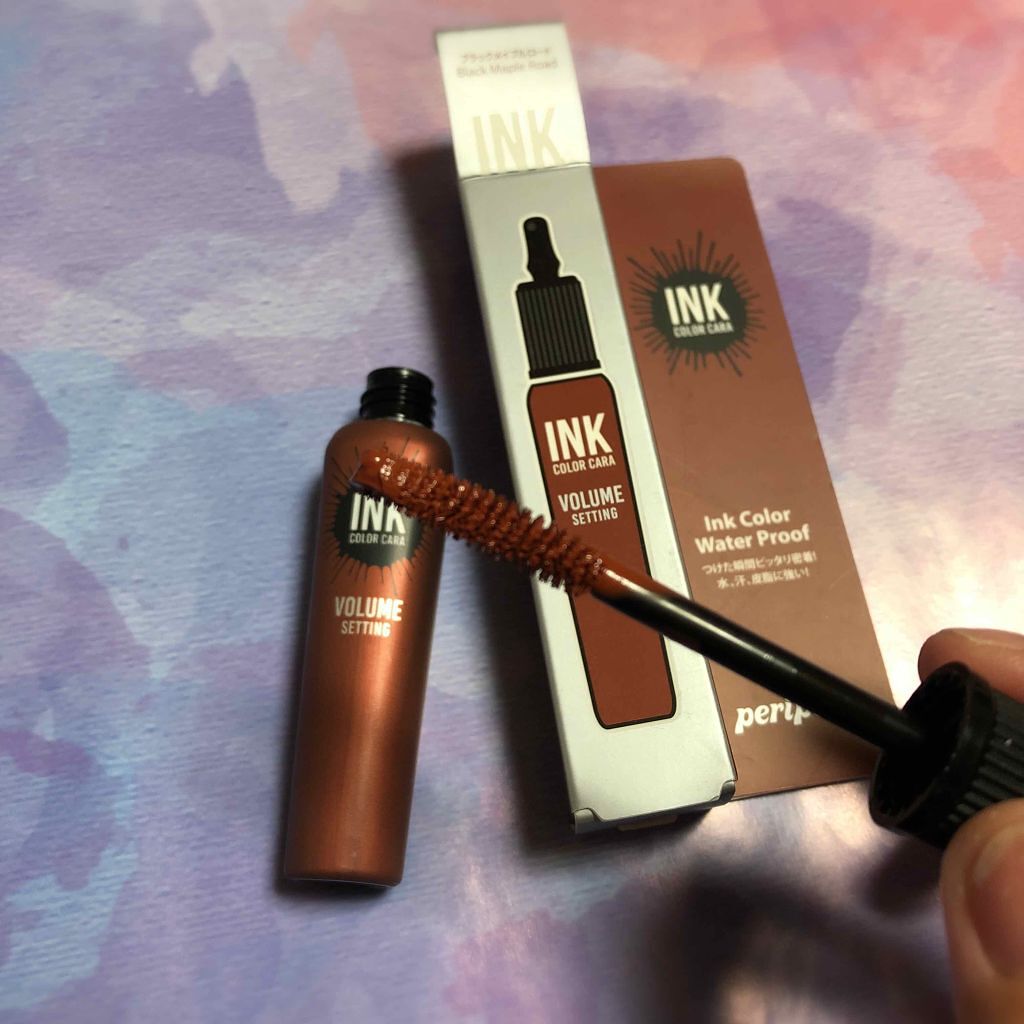 インク カラー カラ(AD)/PERIPERA/マスカラを使ったクチコミ(2枚目)