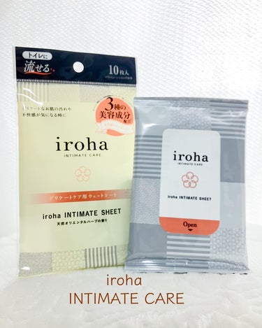 iroha INTIMATE SHEET/iroha INTIMATE CARE/その他生理用品を使ったクチコミ（1枚目）