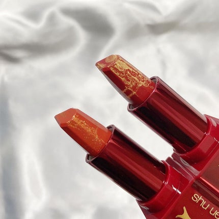 キヌ ルージュ サテン/shu uemura/口紅を使ったクチコミ(6枚目)