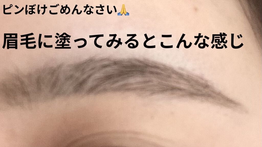 カラーリングアイブロウ/ヘビーローテーション/眉マスカラを使ったクチコミ（3枚目）