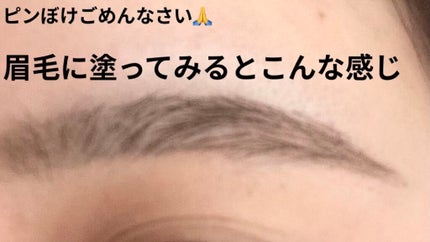 カラーリングアイブロウ/ヘビーローテーション/眉マスカラを使ったクチコミ(3枚目)