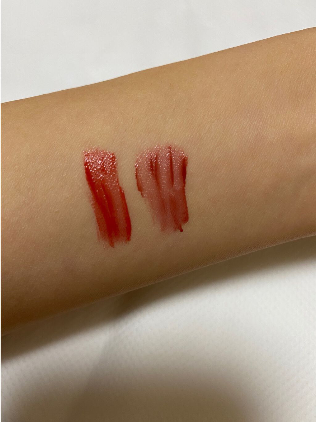 ジューシーラスティングティント/rom&nd/リップティントを使ったクチコミ(2枚目)