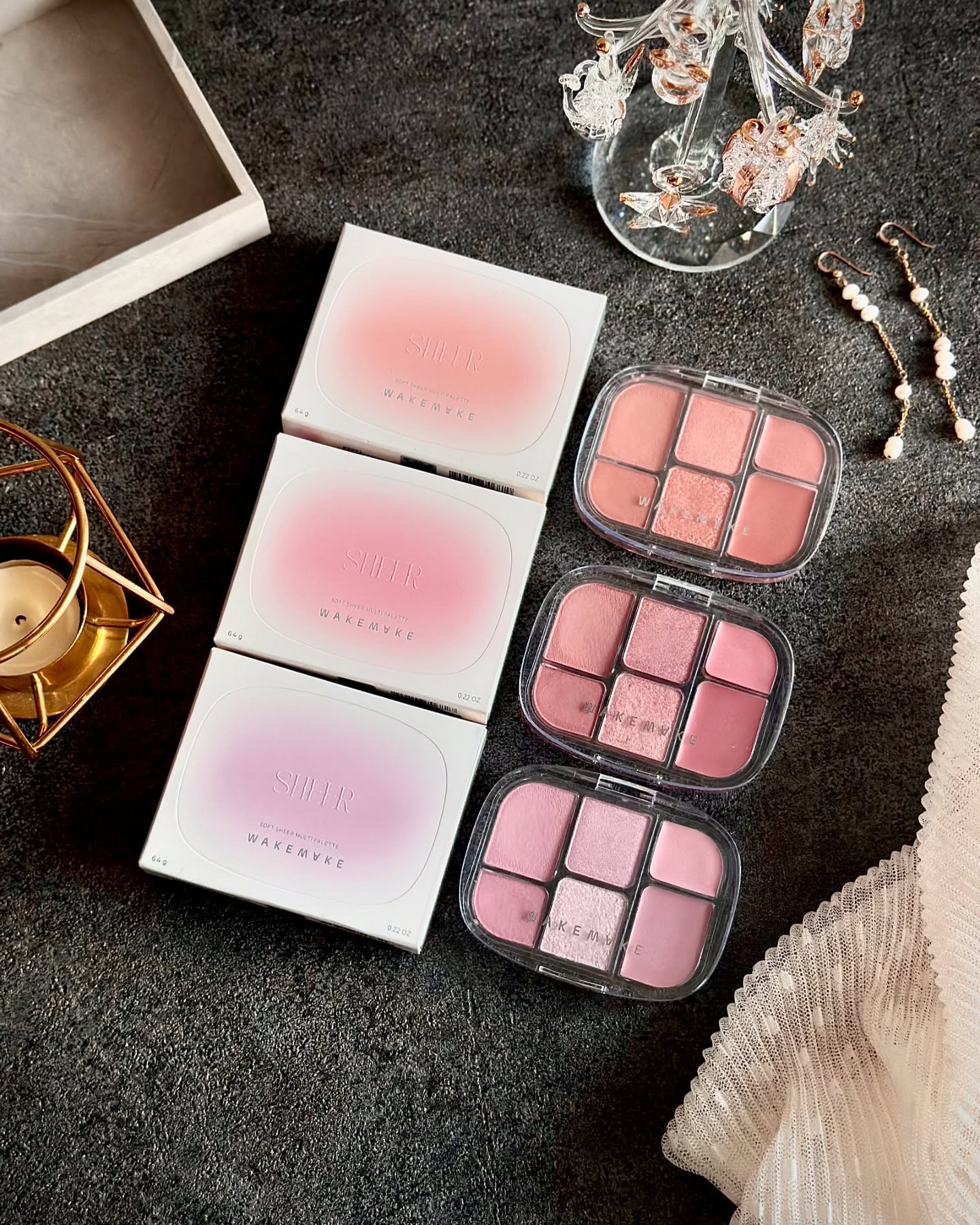 ソフトシアーマルチパレット/wakemake/アイシャドウパレットを使ったクチコミ（1枚目）