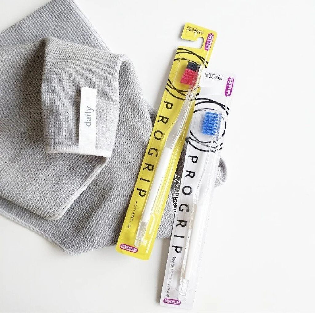 プログリップハブラシ typeⅡ/エビス/歯ブラシを使ったクチコミ(4枚目)