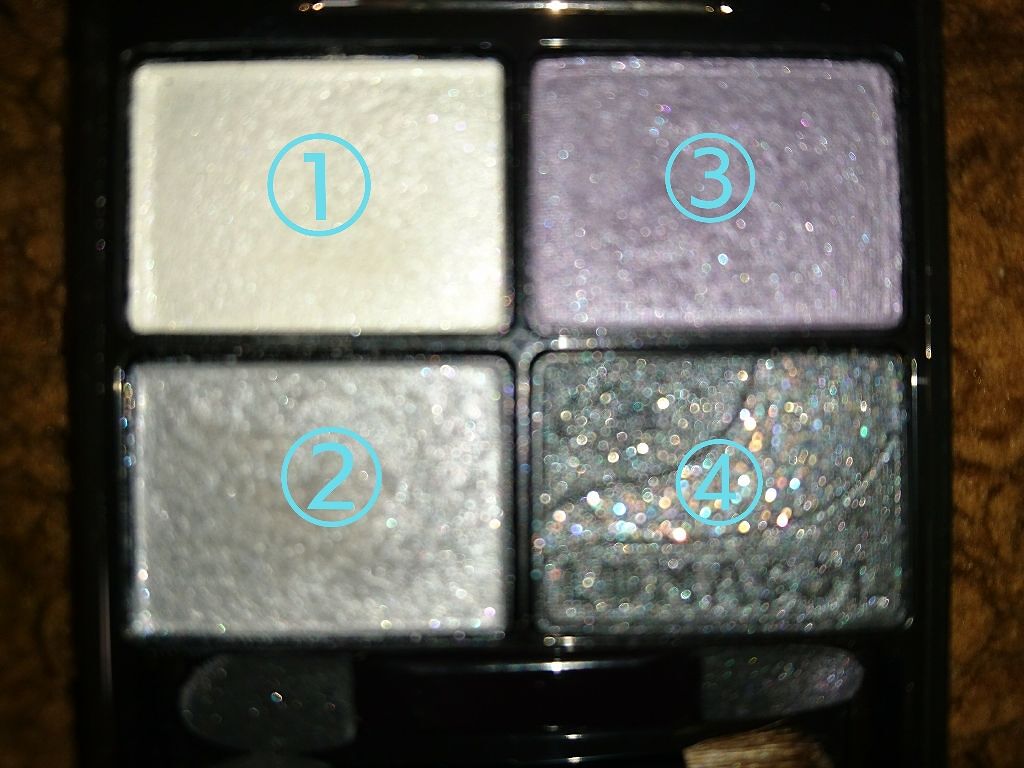 スターシャワーアイズ/LUNASOL/アイシャドウパレットを使ったクチコミ（2枚目）