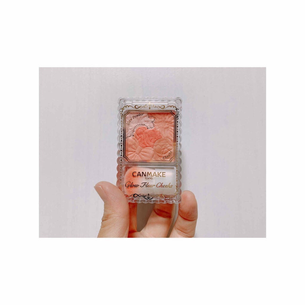 グロウフルールチークス/キャンメイク/パウダーチークを使ったクチコミ(1枚目)