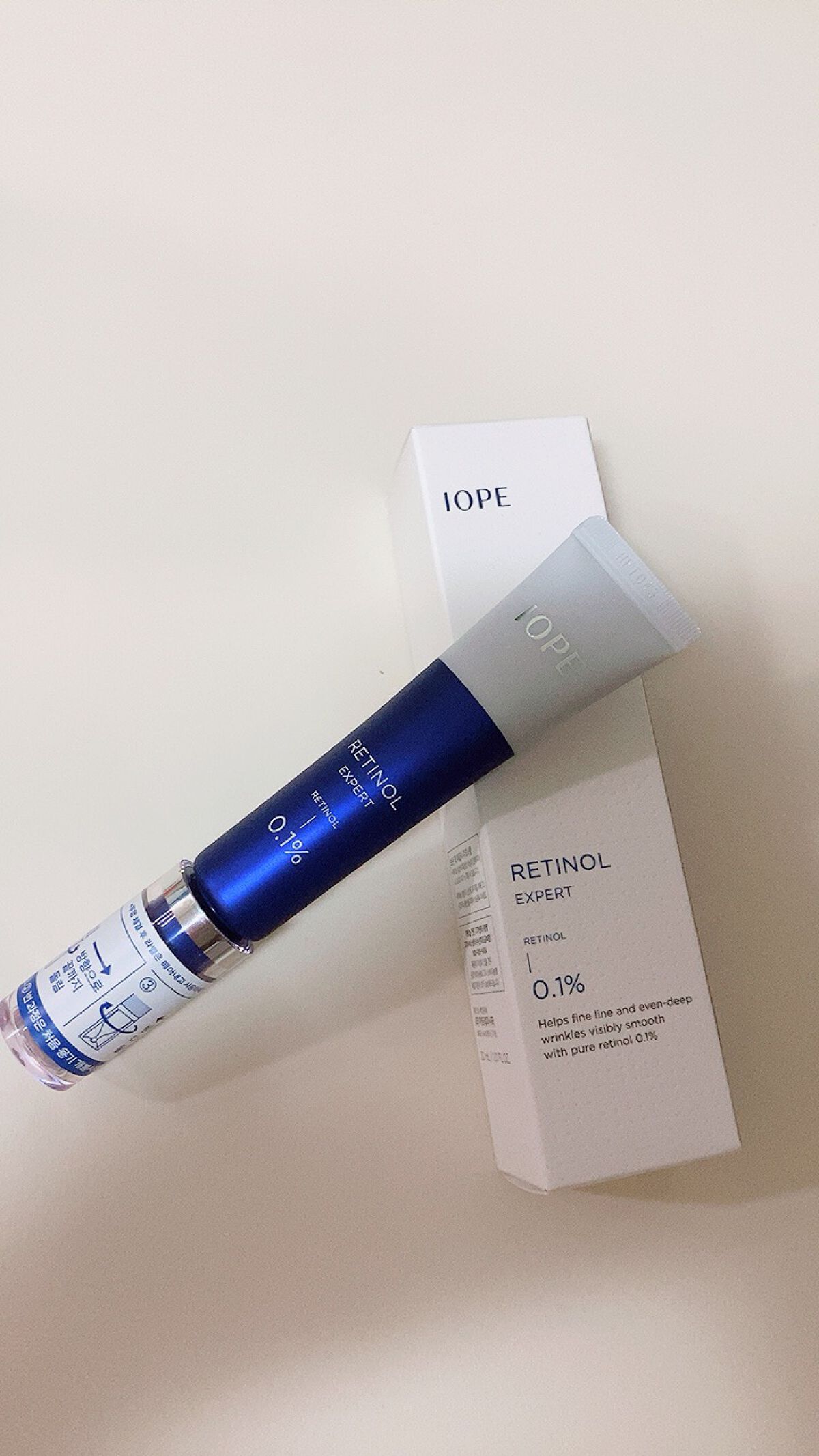 レチノール エキスパート0.1%/IOPE/美容液を使ったクチコミ（1枚目）