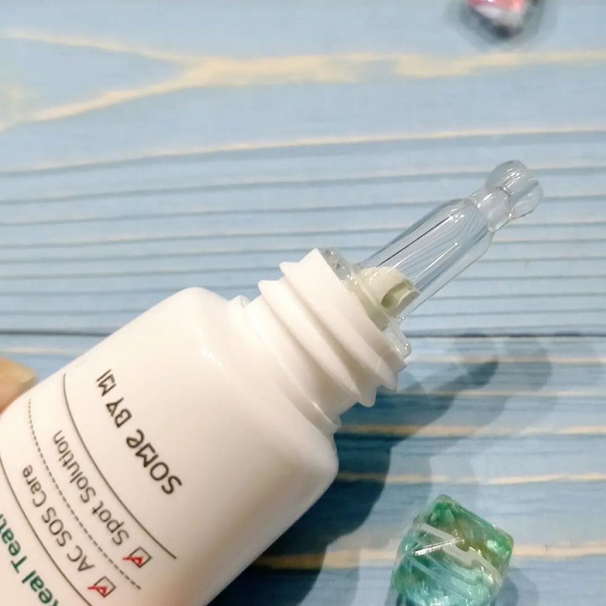 ミラクルアクネクリアスポットトリートメント/SOME BY MI/美容液を使ったクチコミ（2枚目）