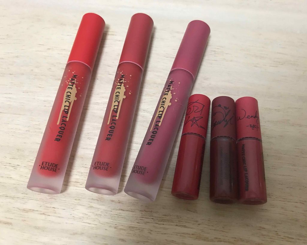 マットシックリップラッカー/ETUDE/口紅を使ったクチコミ(4枚目)