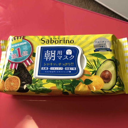 目ざまシート ひきしめタイプ/サボリーノ/シートマスク・パックを使ったクチコミ(1枚目)