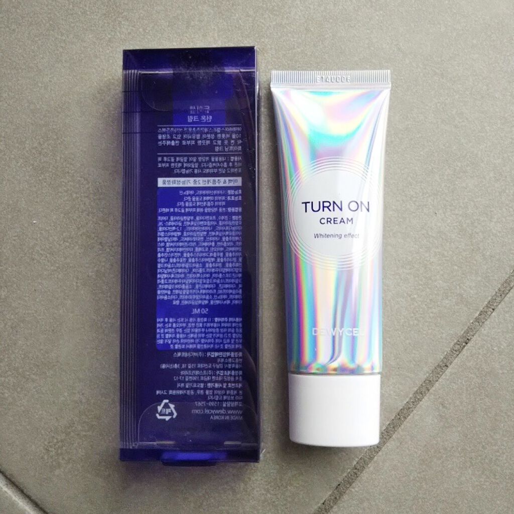 デュイセル ターンオンクリーム/DEWYCEL/フェイスクリームを使ったクチコミ（1枚目）