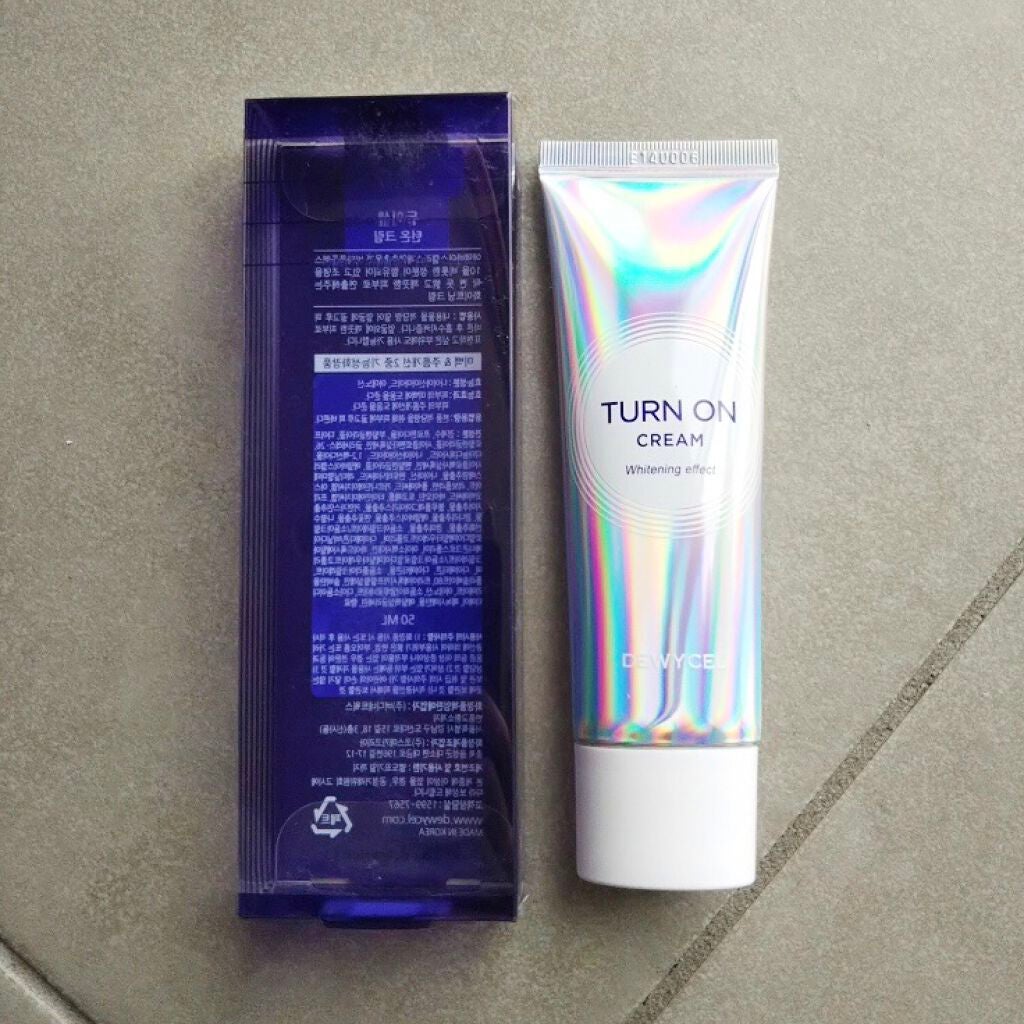 デュイセル ターンオンクリーム/DEWYCEL/フェイスクリームを使ったクチコミ(1枚目)