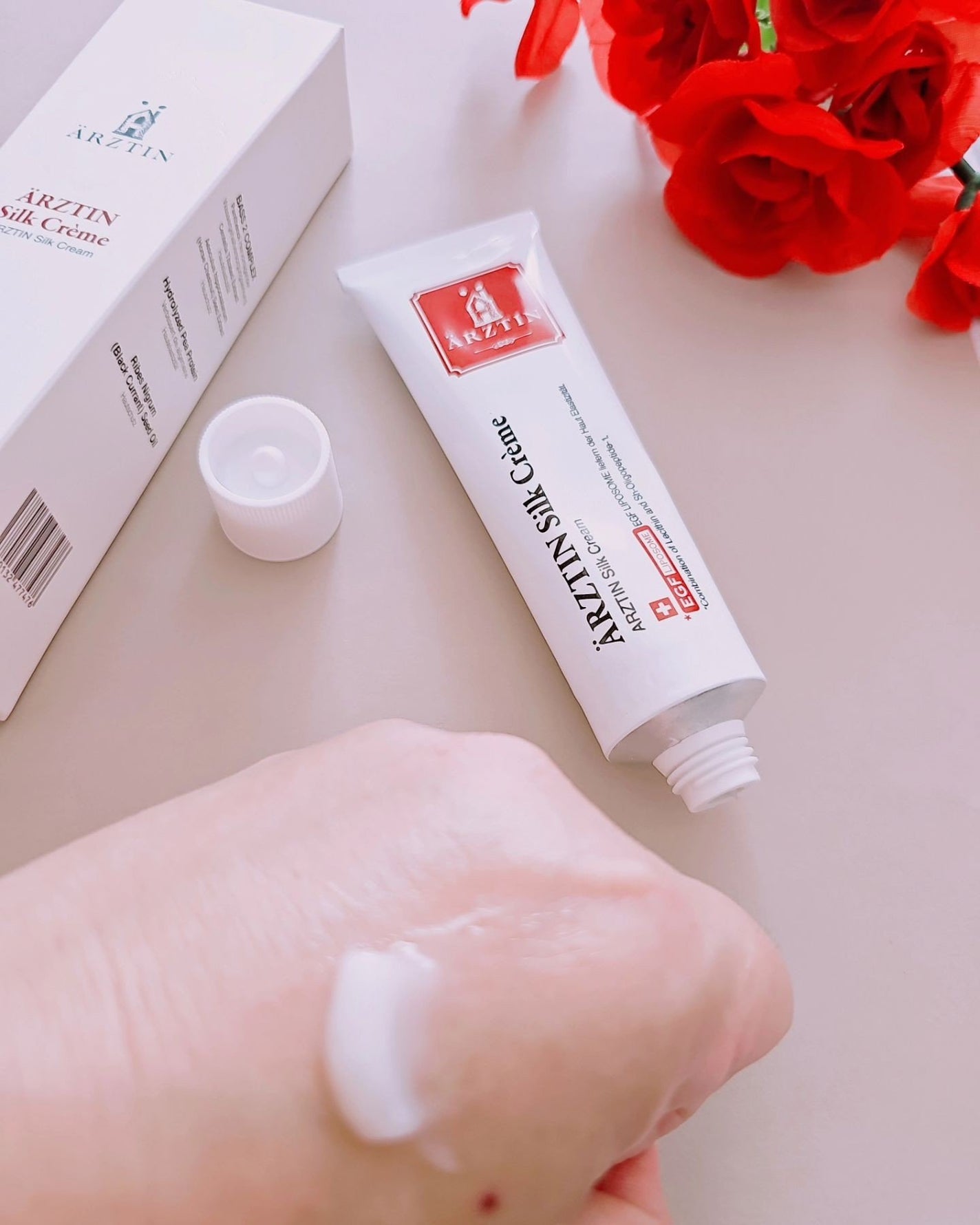 シルククリーム/エルツティン/美容液を使ったクチコミ(6枚目)