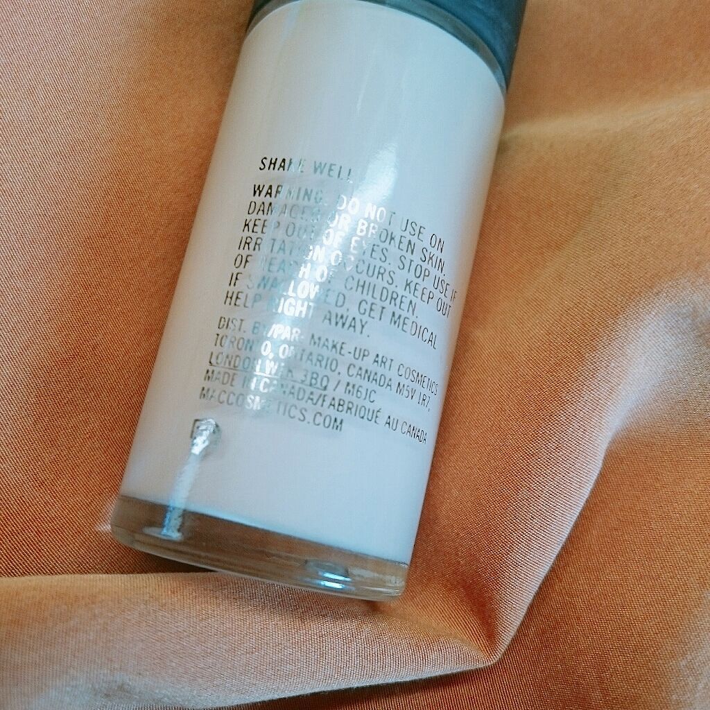 スタジオフィックス フルイッド SPF 15/M・A・C/リキッドファンデーションを使ったクチコミ(2枚目)