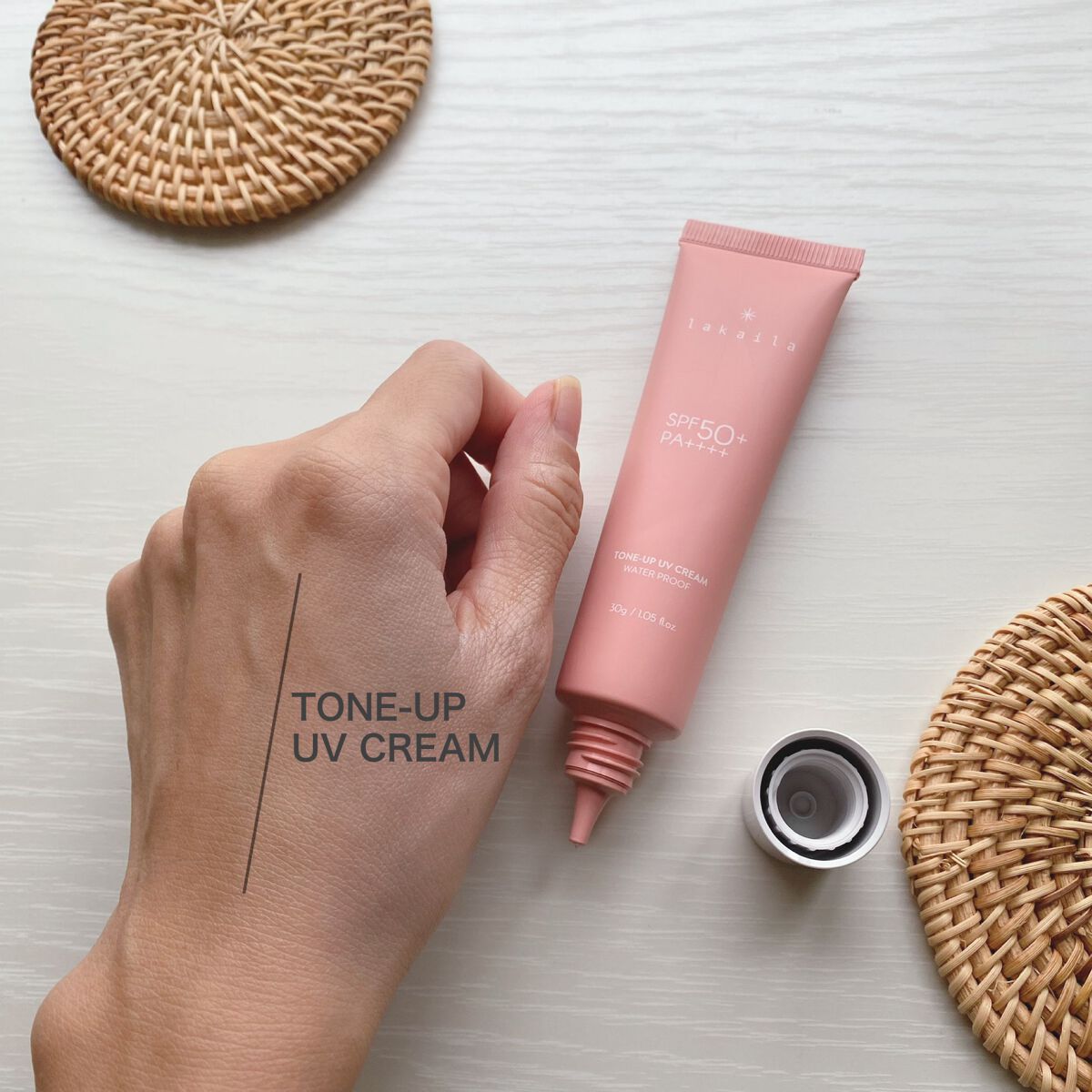 lakaila トーンアップUVクリーム/lakaila /日焼け止めクリームを使ったクチコミ(3枚目)