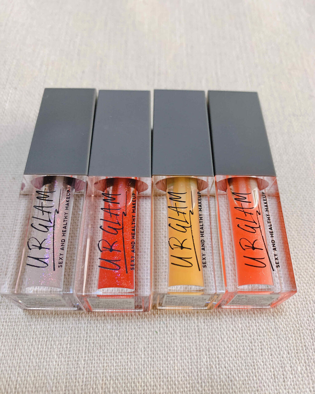 URGLAM　LIP GLOSS シャイニーレッド/U R GLAM/リップグロスを使ったクチコミ（1枚目）