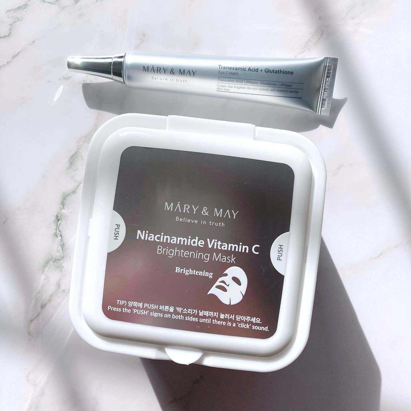 トラネキサム酸＋グルタチオン アイクリーム/MARY&MAY/アイケア・アイクリームを使ったクチコミ（1枚目）