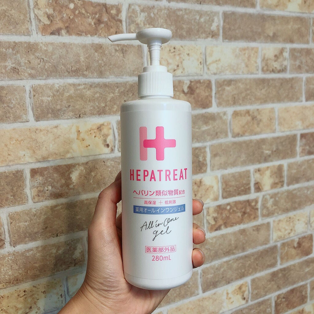ヘパトリート 薬用オールインワンジェル /ゼトックスタイル/オールインワン化粧品を使ったクチコミ(1枚目)