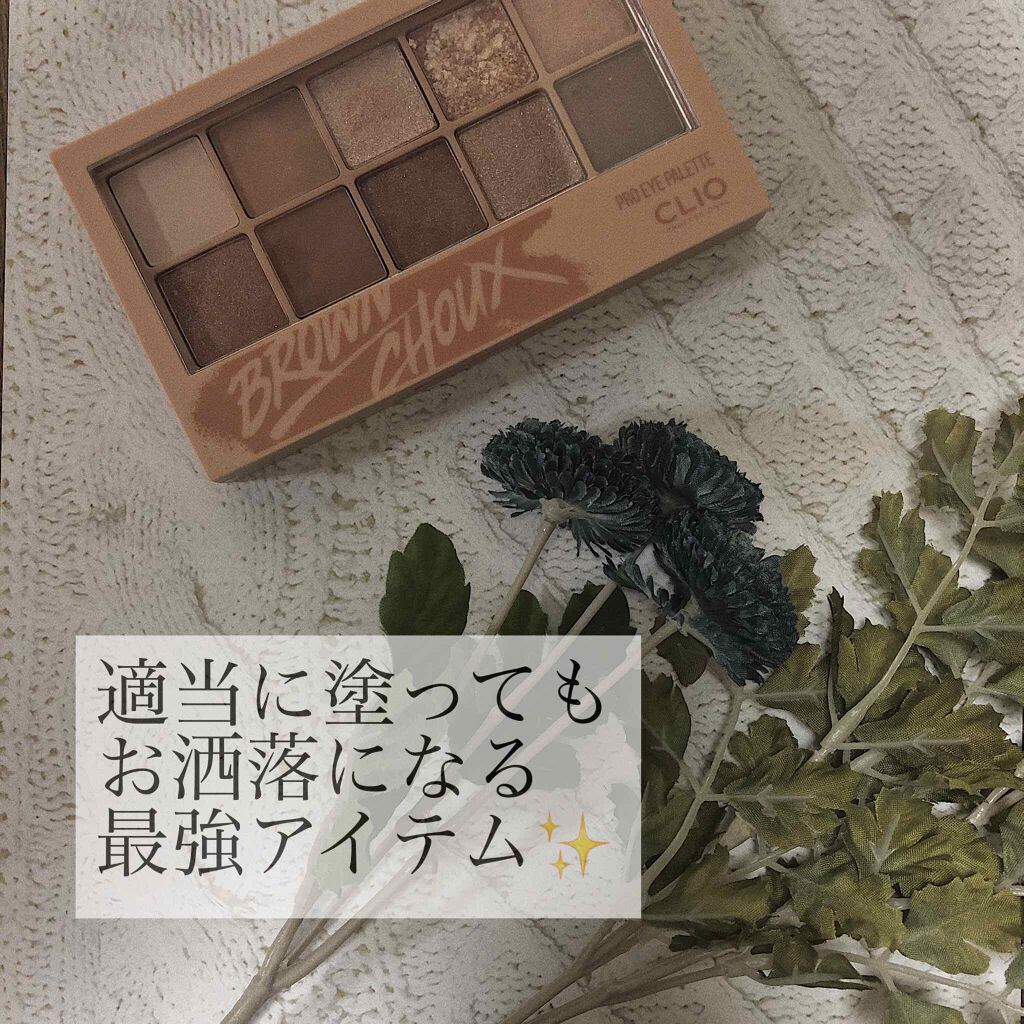 プロ アイ パレット/CLIO/アイシャドウパレットを使ったクチコミ(1枚目)