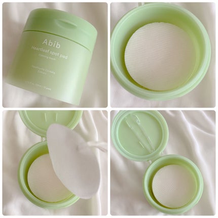 ドクダミカーミングタッチスポットパッド/Abib /トナーパッドを使ったクチコミ(2枚目)