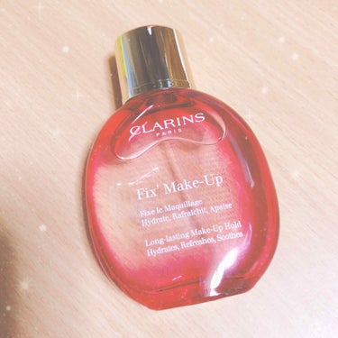 フィックス メイクアップ/CLARINS/ミスト状化粧水を使ったクチコミ（1枚目）