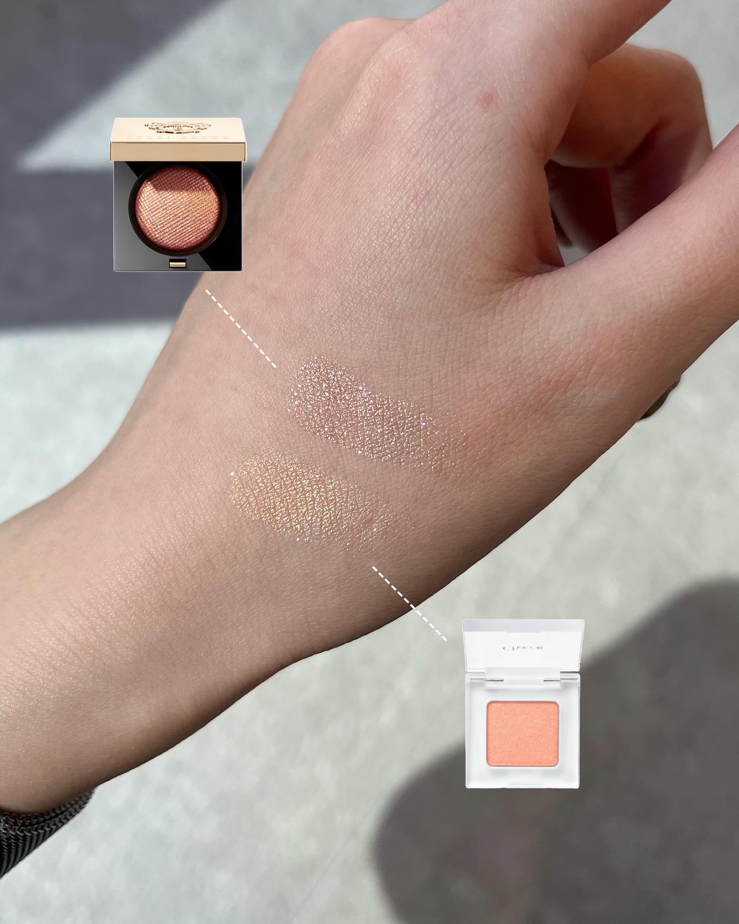 マルチカラーバリエーション トゥインクル TW04/チャコット・コスメティクス/単色アイシャドウを使ったクチコミ（2枚目）