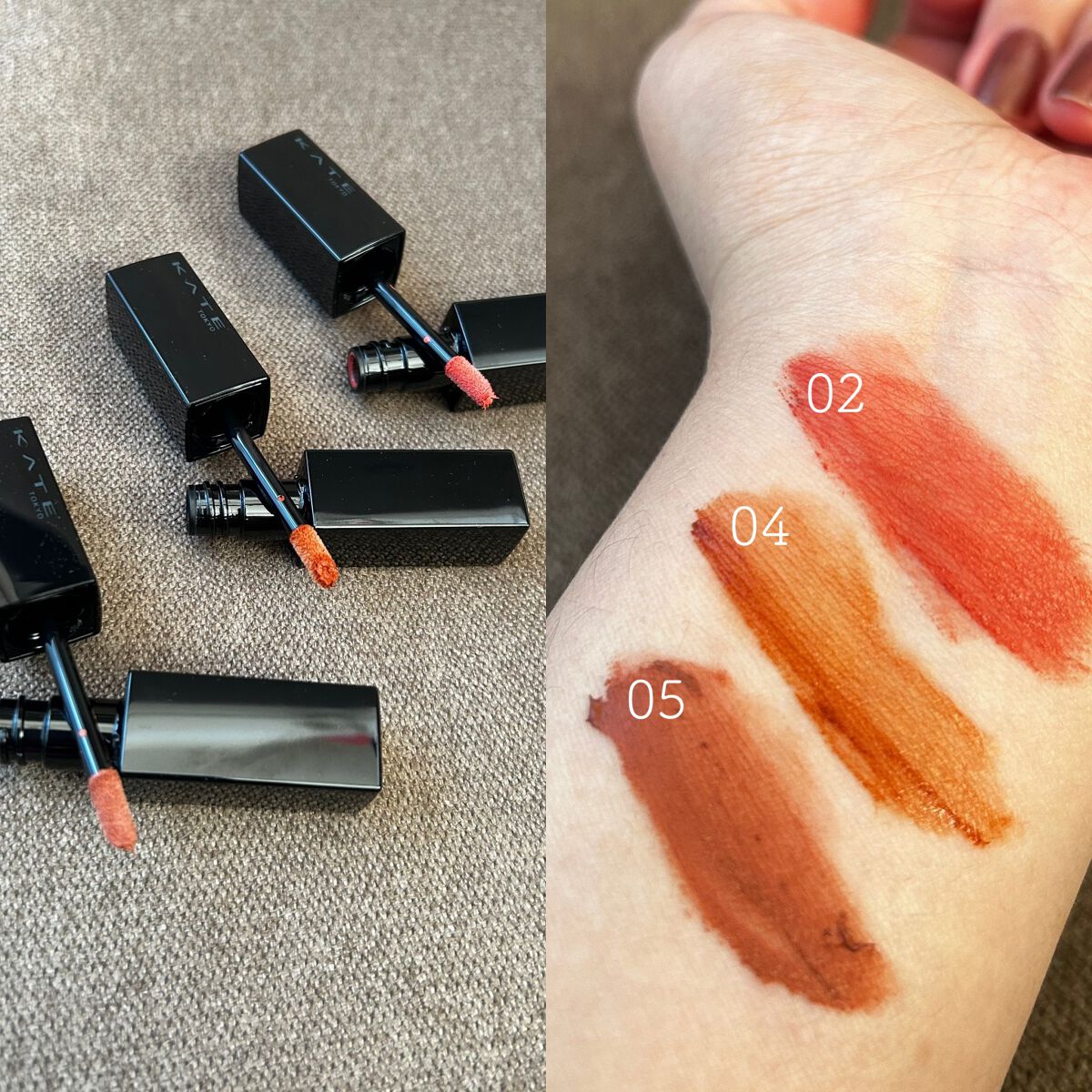 リップモンスター スフレマット/KATE/口紅を使ったクチコミ（3枚目）